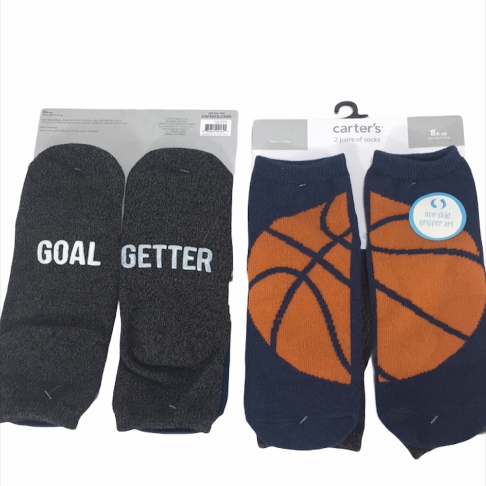 Carter’s Basketball and Soccer Non-Skid Socks